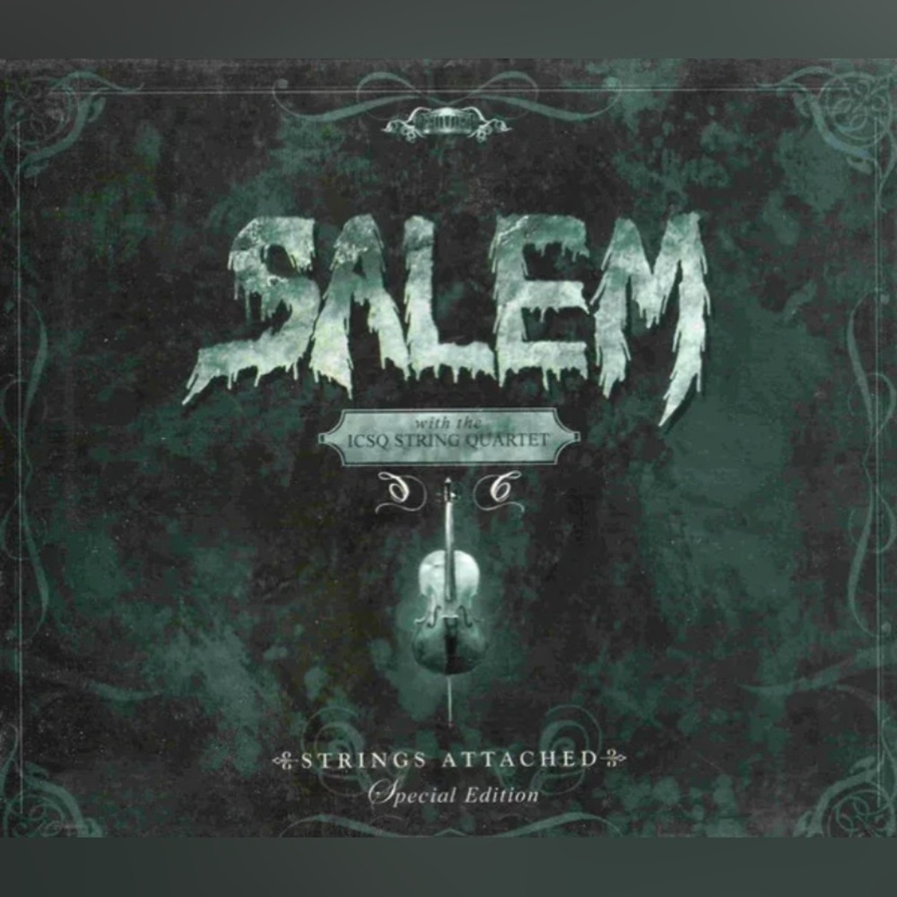 SALEM With The ICSQ String Quartet* ‎– Strings Attached  2 × CD, Enhanced, NEW!!
